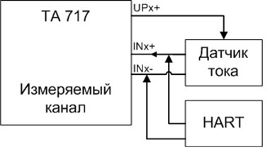 TA 717 3х проводная схема подключения